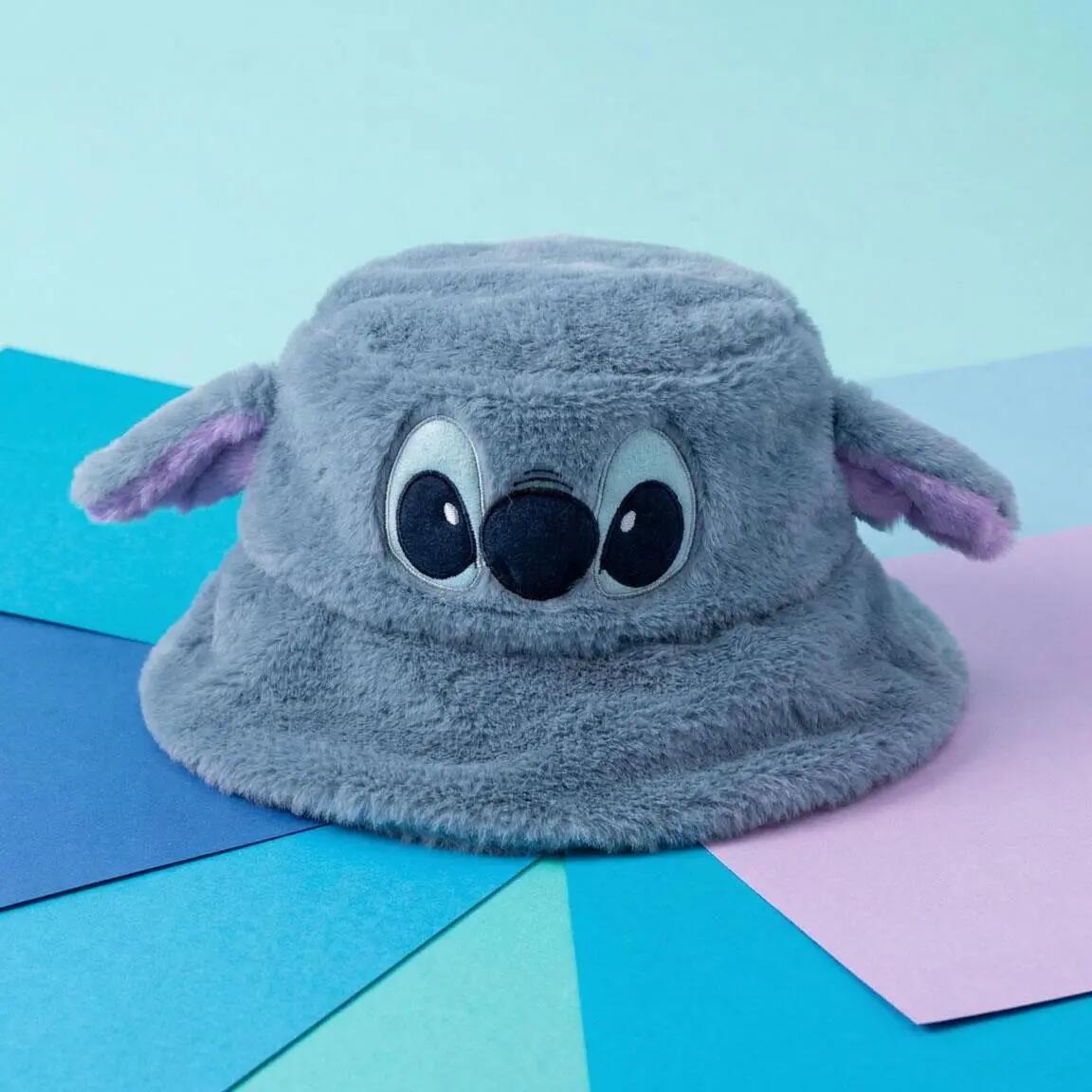 Kinder-Fischerhut Stitch aus Baumwolle, Blau 5/6