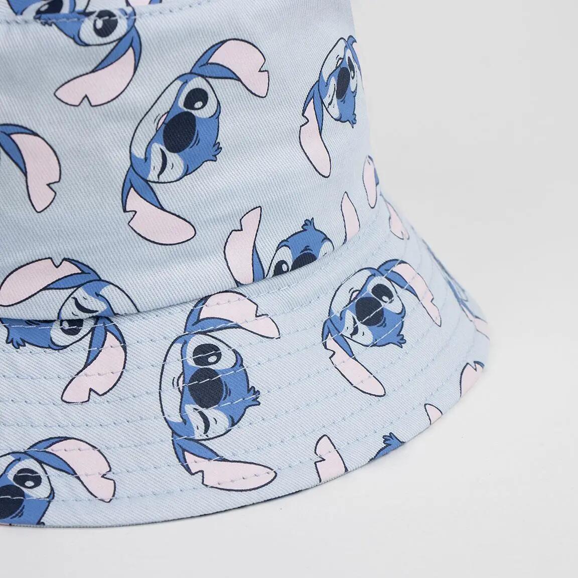 Cappello da pescatore per bambini Stitch in cotone, Multicolore 2/6