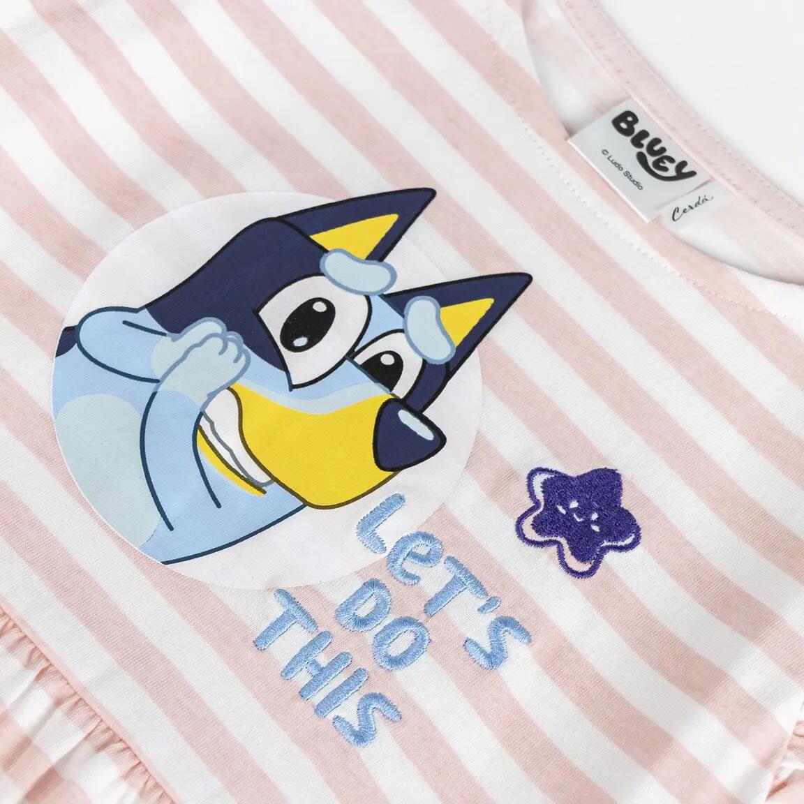 Kinderkleid Bluey aus Single-Jersey, Mehrfarbig 3/6
