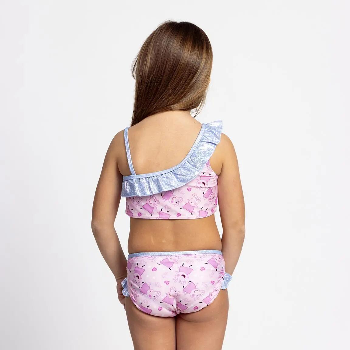 Kinder-Bikini Peppa Pig aus Polyester und Elasthan, Mehrfarbig 5/5