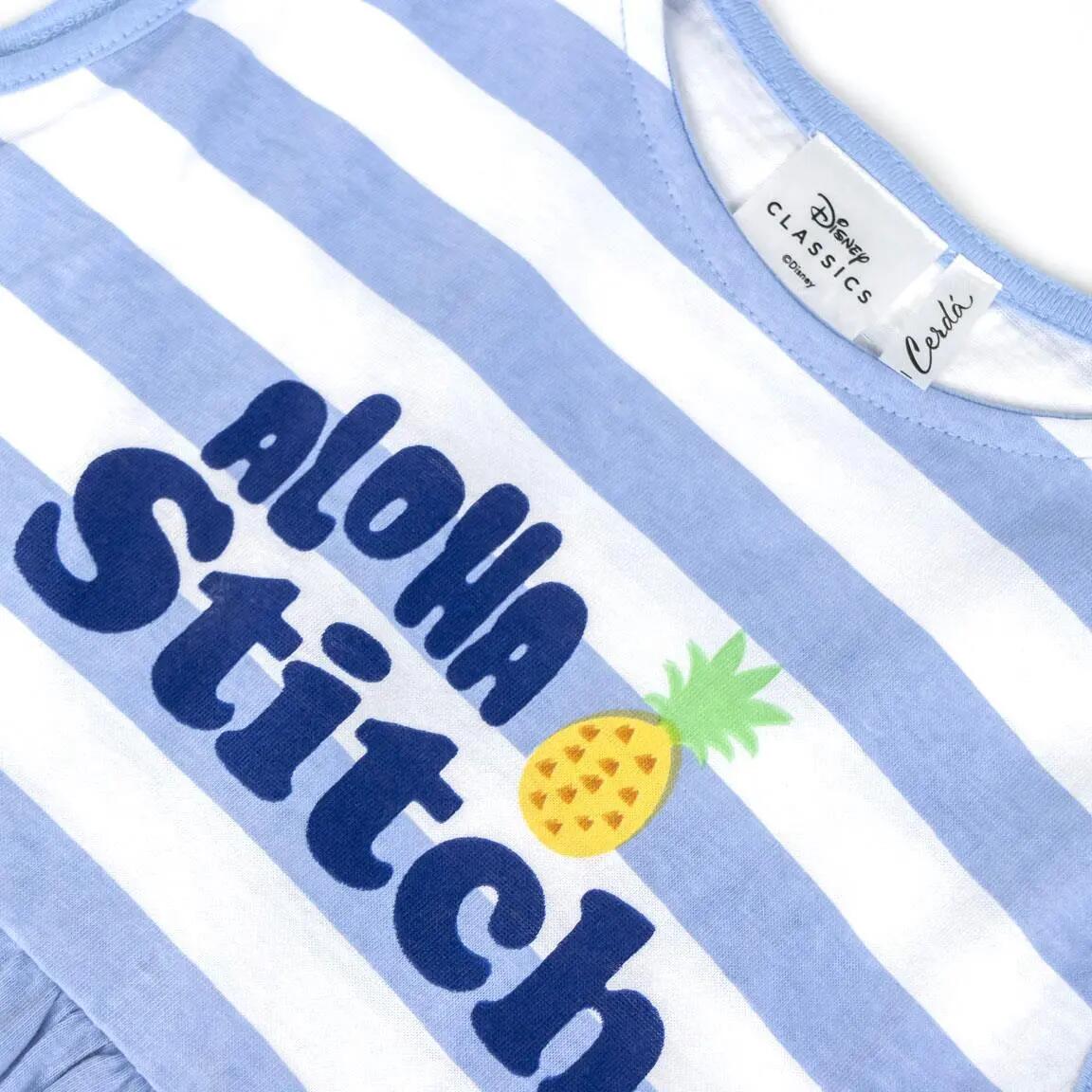 Kinderkleid Stitch aus Single-Jersey, Mehrfarbig 3/7