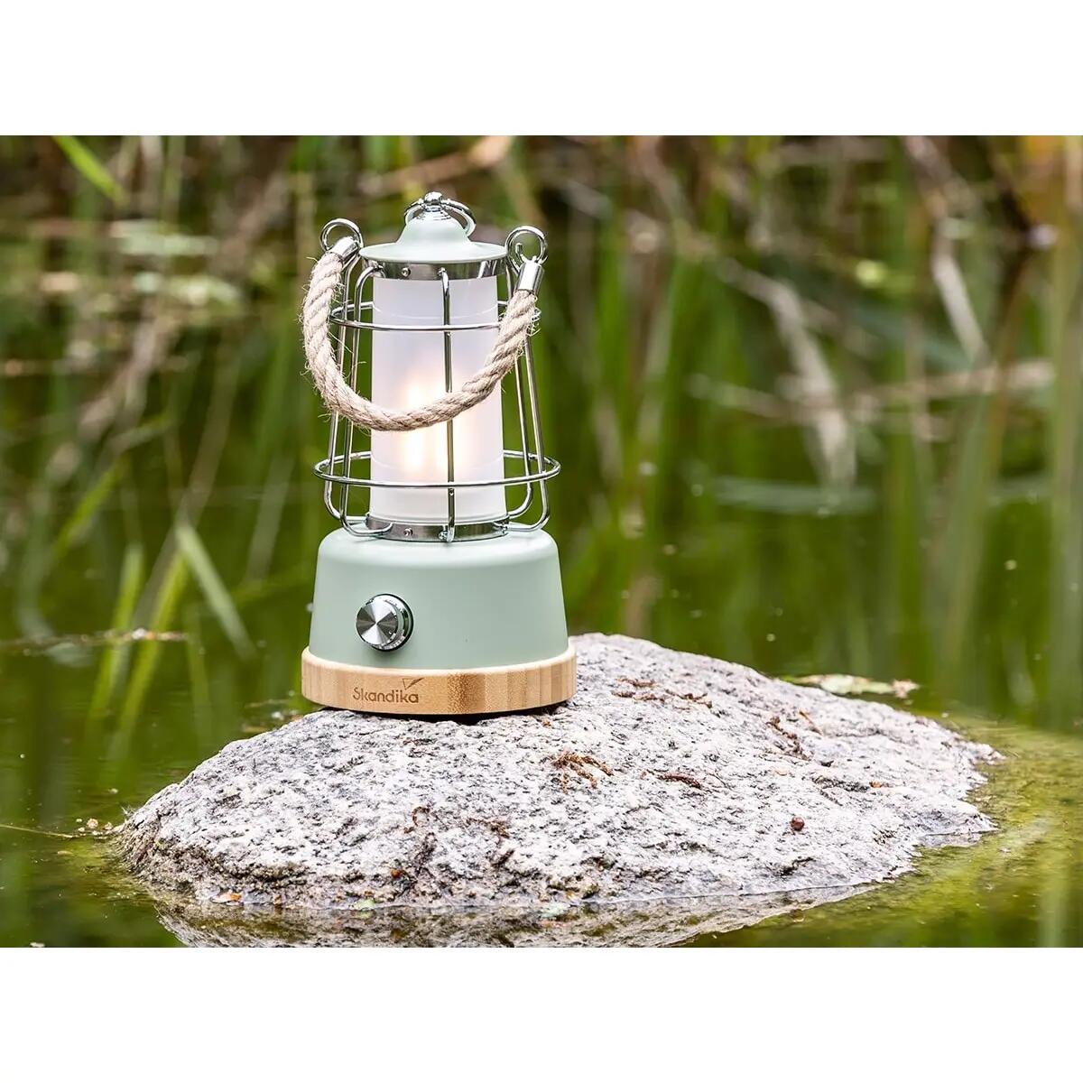 Kiruna LED-Lamp – Buiten Lantaarn - Retro camping lamp met powerbank 10/11