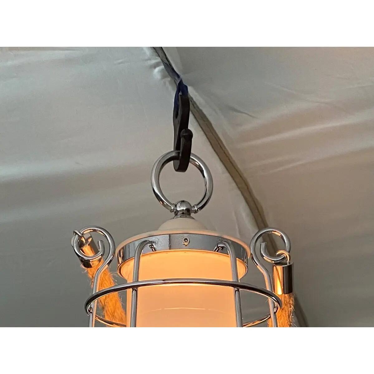 Campingová LED lampa Kiruna s powerbankou 9/11