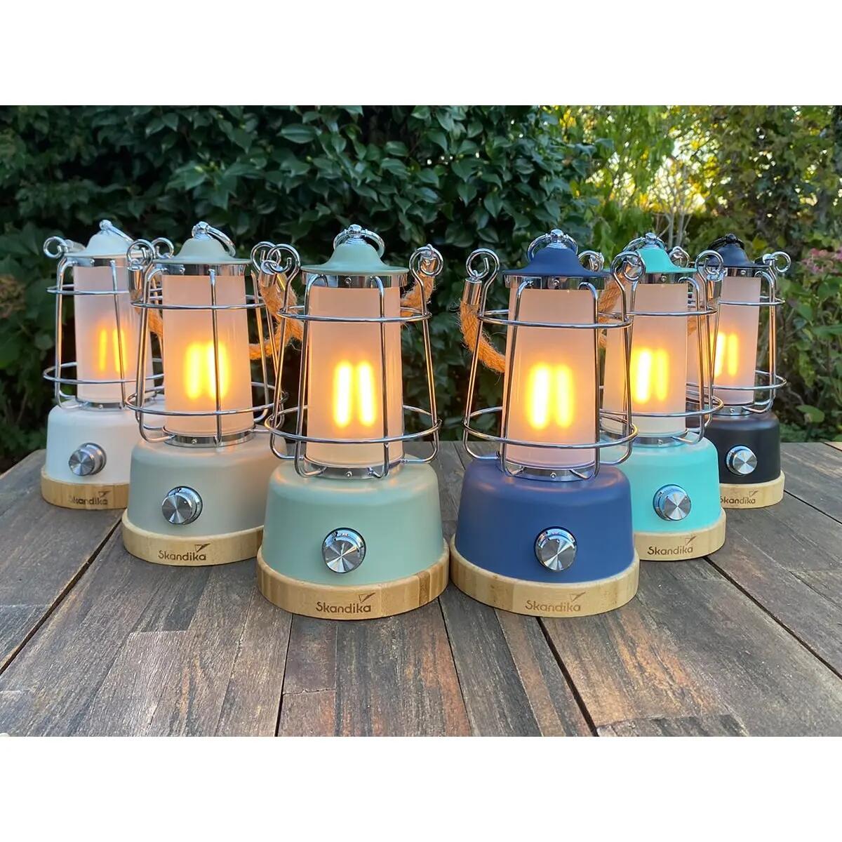 Campinglampe Kiruna - LED Lampe - Retro Outdoor Campinglampe mit Powerbank 9/10