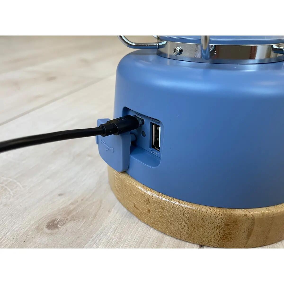 Campinglampe Kiruna - LED Lampe - Retro Outdoor Campinglampe mit Powerbank 8/10