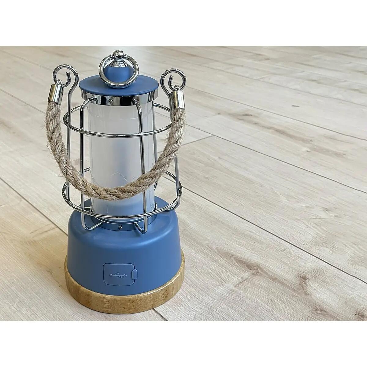 Campinglampe Kiruna - LED Lampe - Retro Outdoor Campinglampe mit Powerbank 7/10