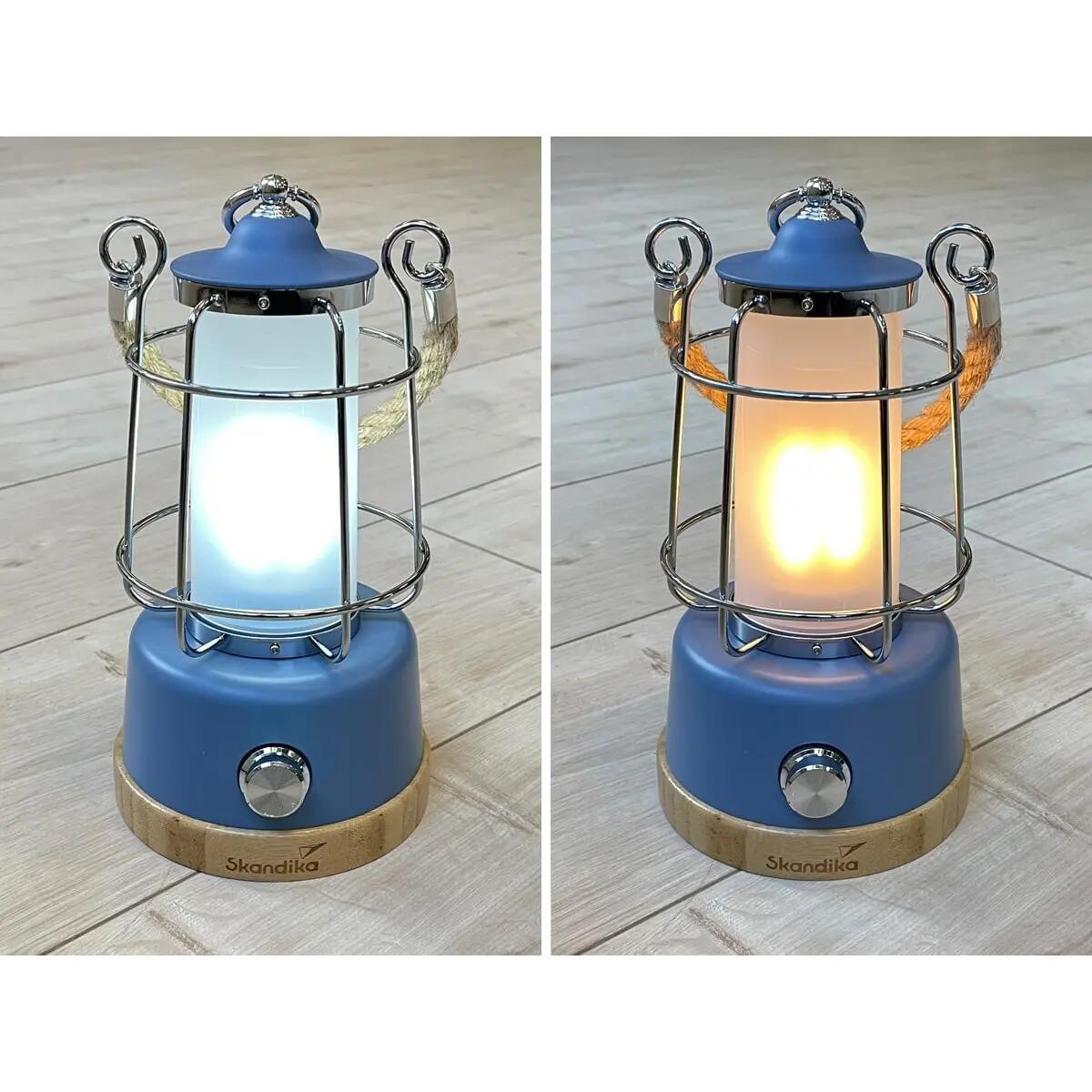 Campinglampe Kiruna - LED Lampe - Retro Outdoor Campinglampe mit Powerbank 3/10