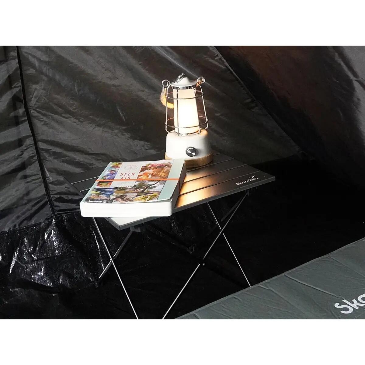 Campingová LED lampa Kiruna s powerbankou 11/11