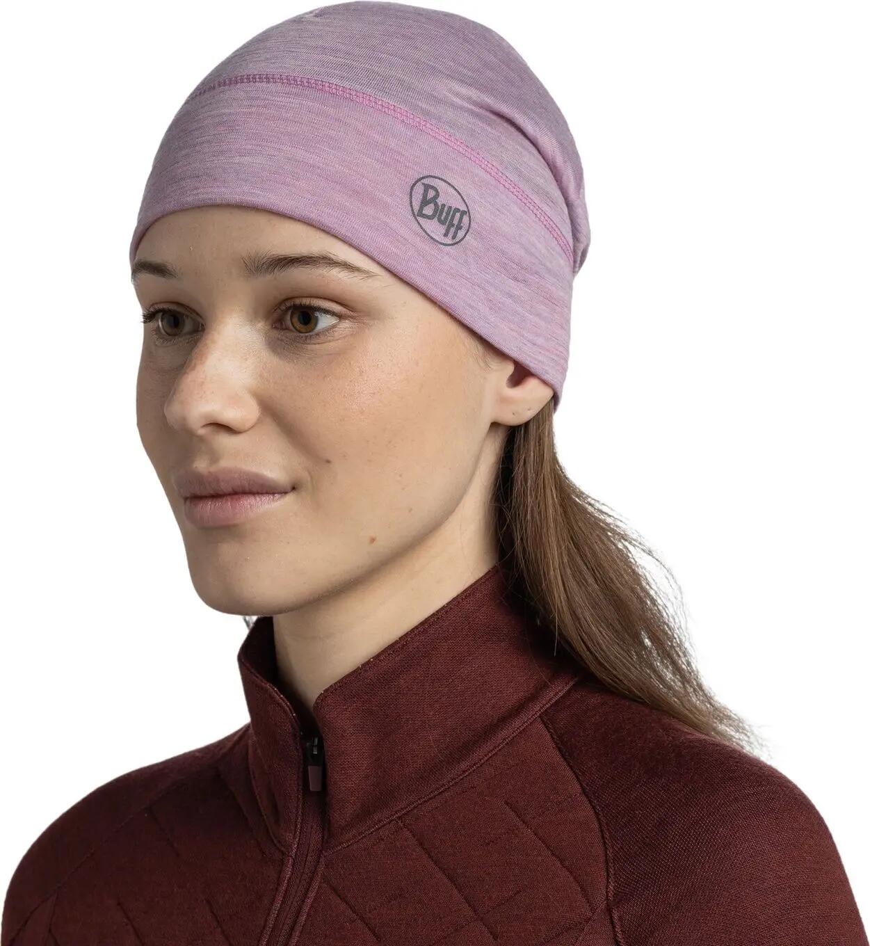 Czapka BUFF MERINO LIGHTWEIGHT BEANIE SOLID PANSY 3/7