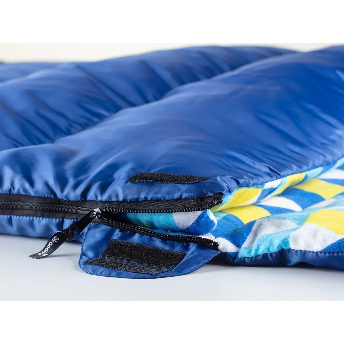 Doble/individual saco dormir Iceland -  2 Almohadas - bolsa transporte 8/12
