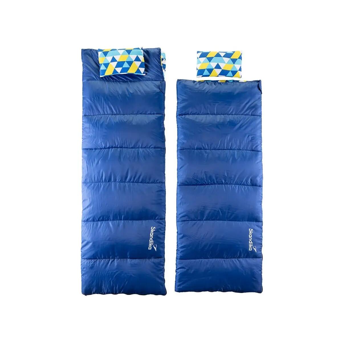 Doble/individual saco dormir Iceland -  2 Almohadas - bolsa transporte 5/12