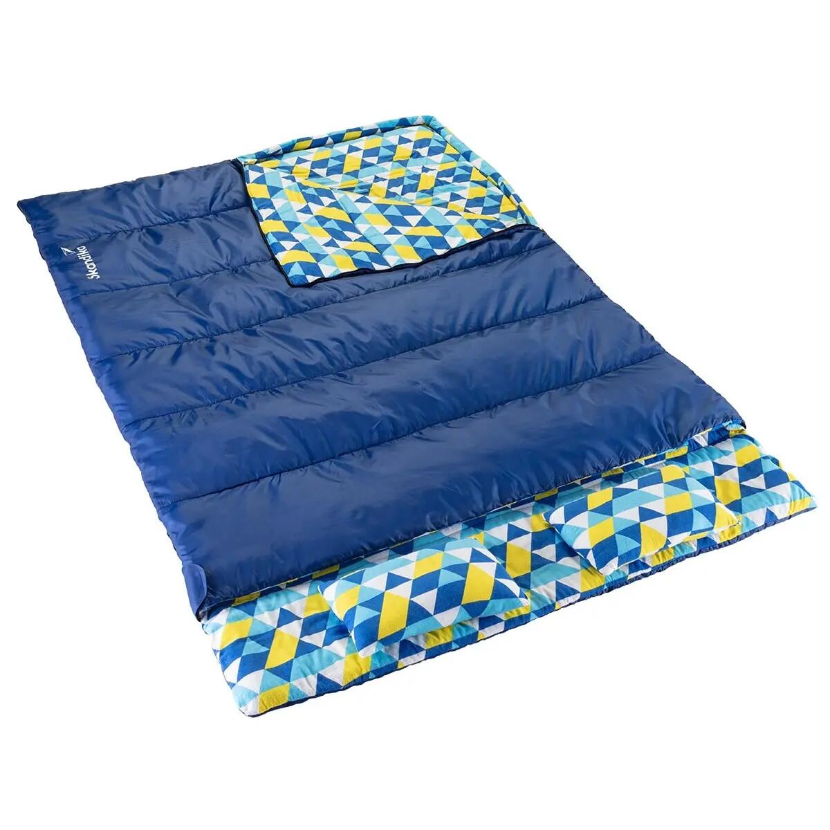 Doble/individual saco dormir Iceland -  2 Almohadas - bolsa transporte 4/12