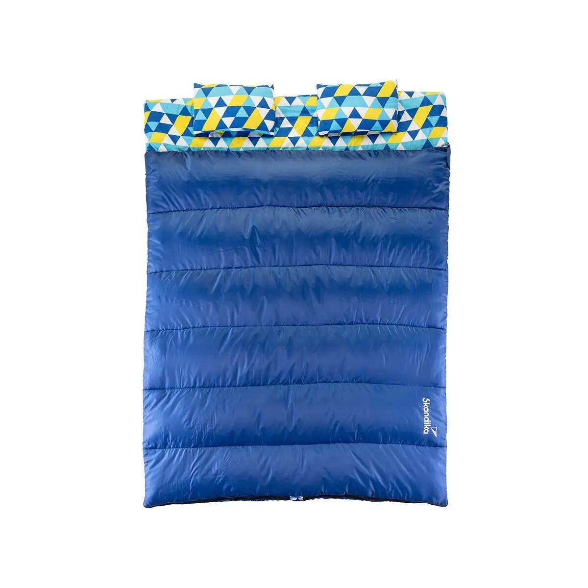 Doble/individual saco dormir Iceland -  2 Almohadas - bolsa transporte 2/12