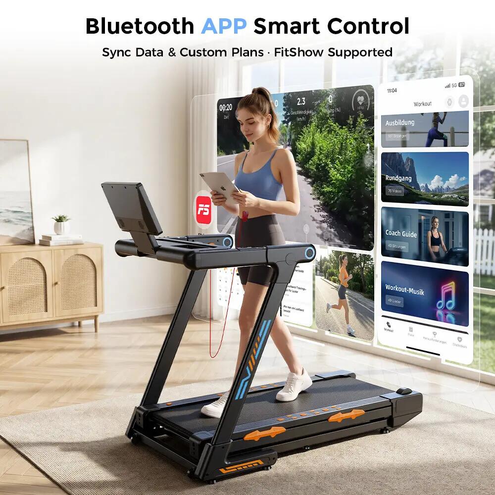 iscooter FT71 tapis roulant con 1–16 km/h, 0–24% 9/12