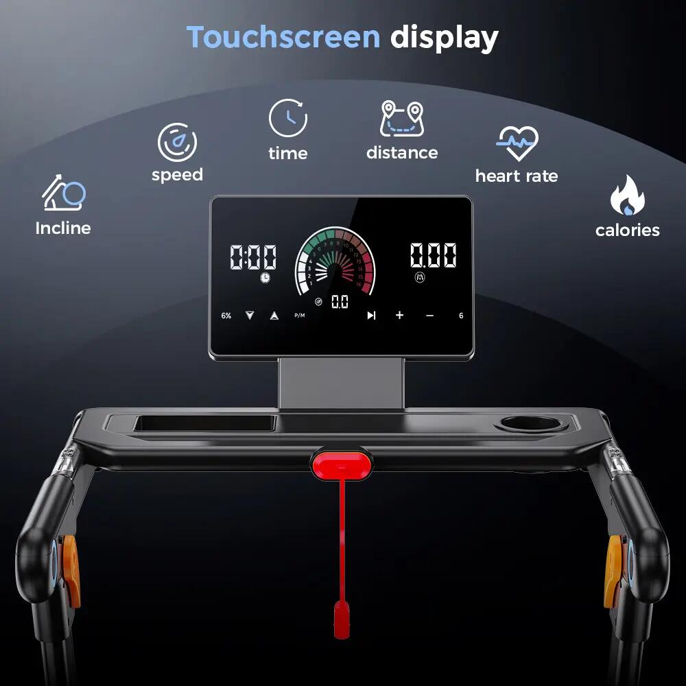 iscooter FT71 tapis roulant con 1–16 km/h, 0–24% 8/12