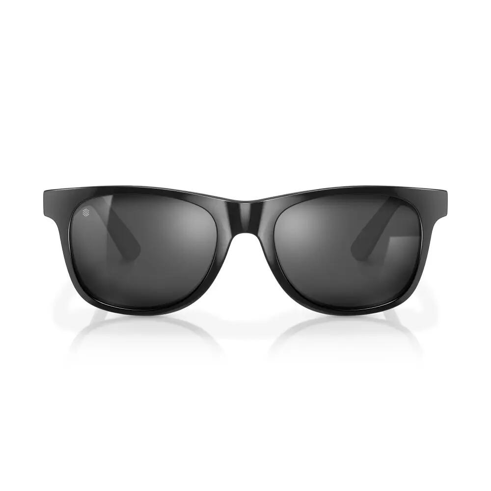 Men & Women Lifestyle Recycled acetate sunglasses Iconic Total Black Black