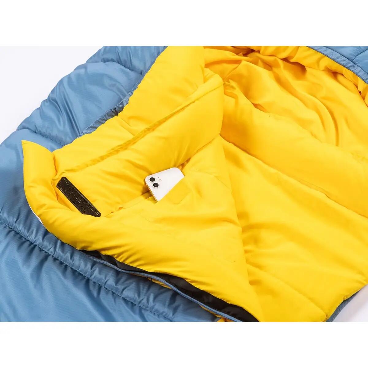 Saco de dormir Gjora - tipo momia para adultos - 3-4 estaciones - nylon ripstop 9/16