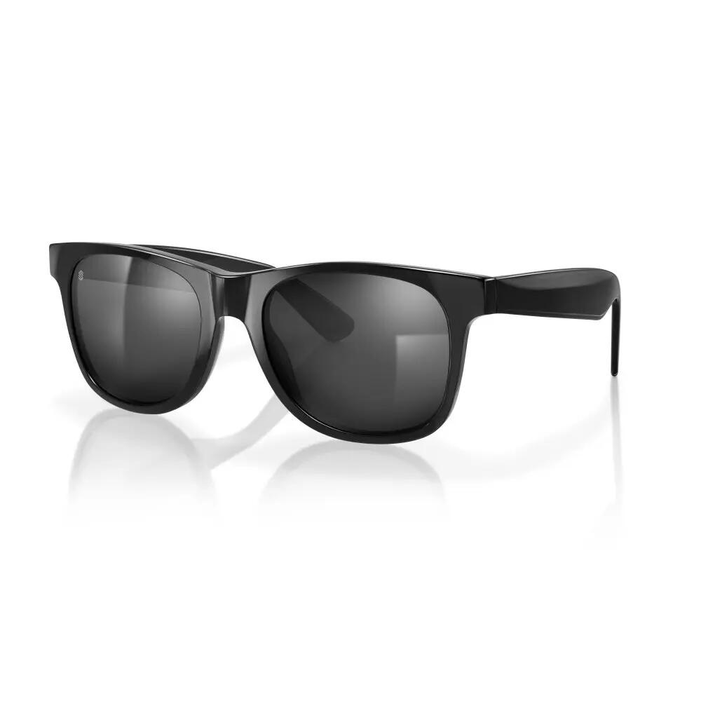 Recyklované acetátové brýle Iconic Total Black 2/7