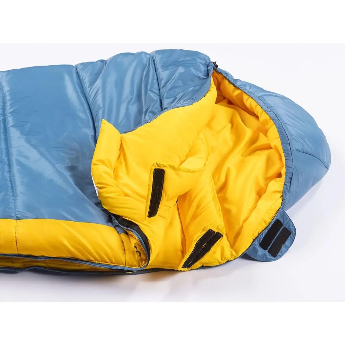 Saco de dormir Gjora - tipo momia para adultos - 3-4 estaciones - nylon ripstop 10/16