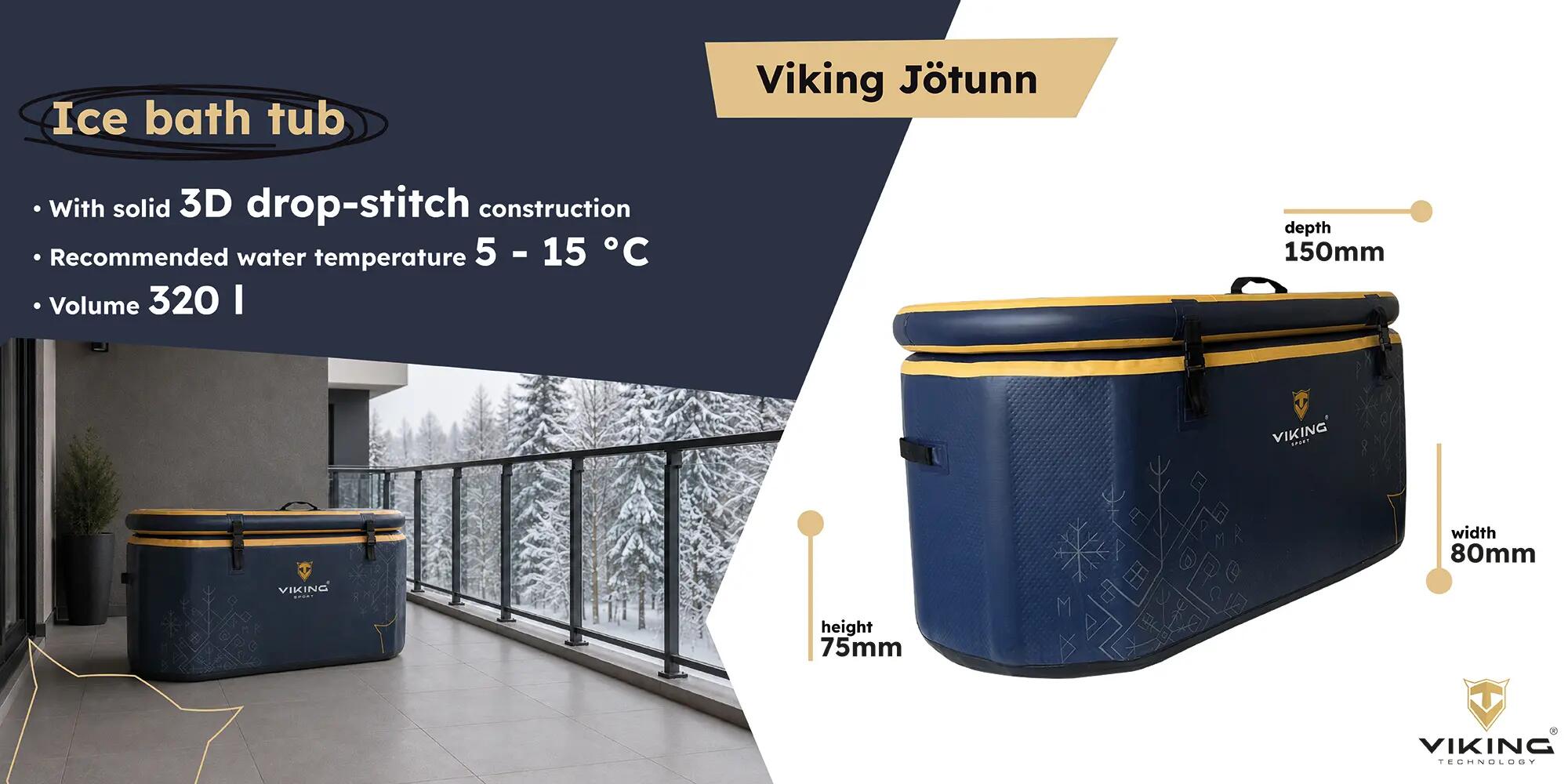 Otužovací vana Viking Jötunn 11/13