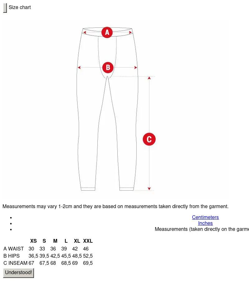 Sous-pantalon thermique ski femme Sports d'hiver Homme Kulm Noir 7/7