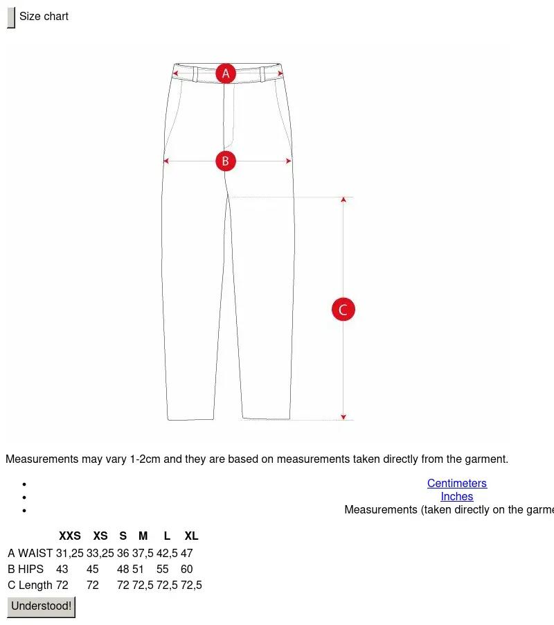 Women Golf 's winter pants Albatross Stone Blue Blue 7/7