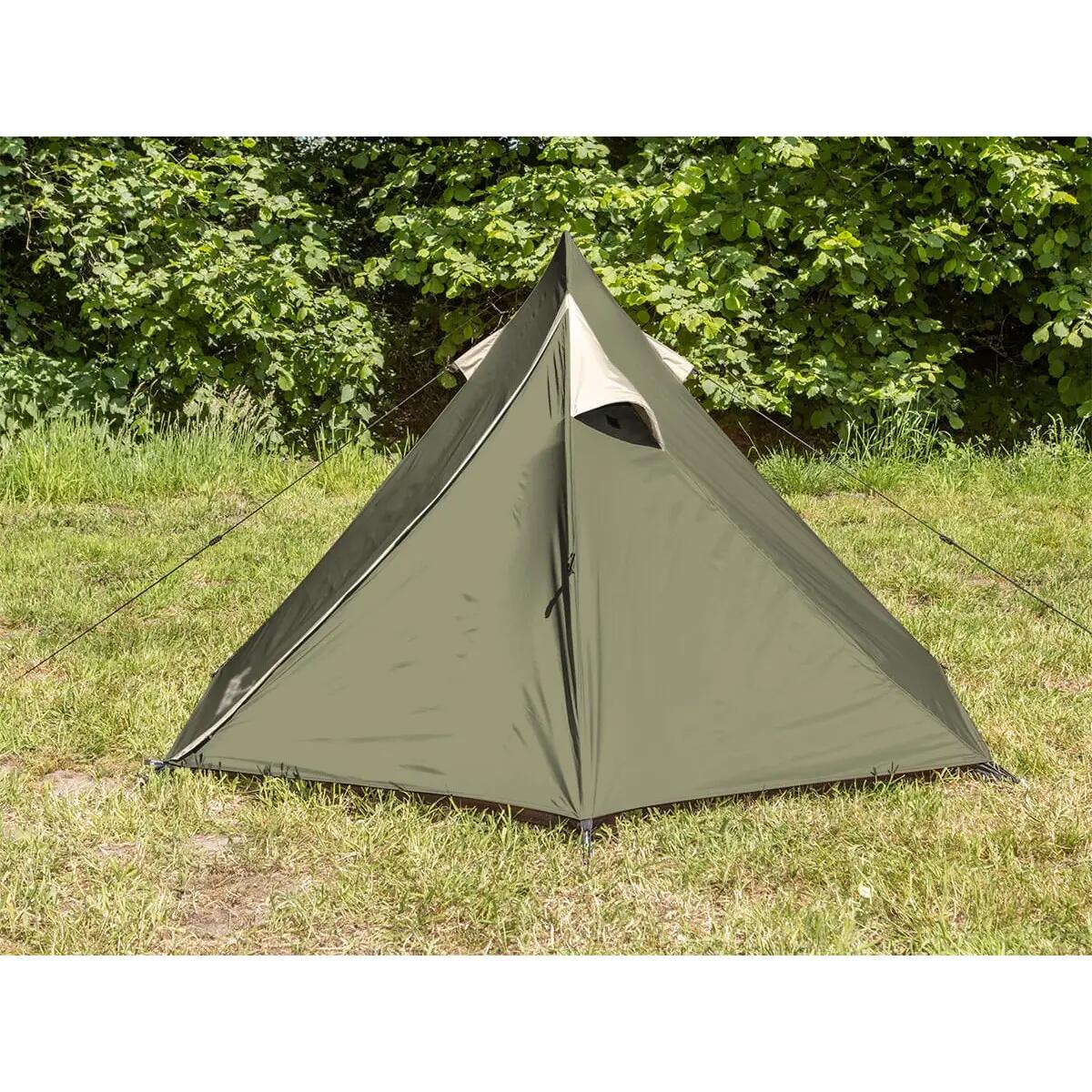 Tenda de trekking - Hemus 2 Sleeper - Campismo - 2 pessoas - cabana preta 5/14