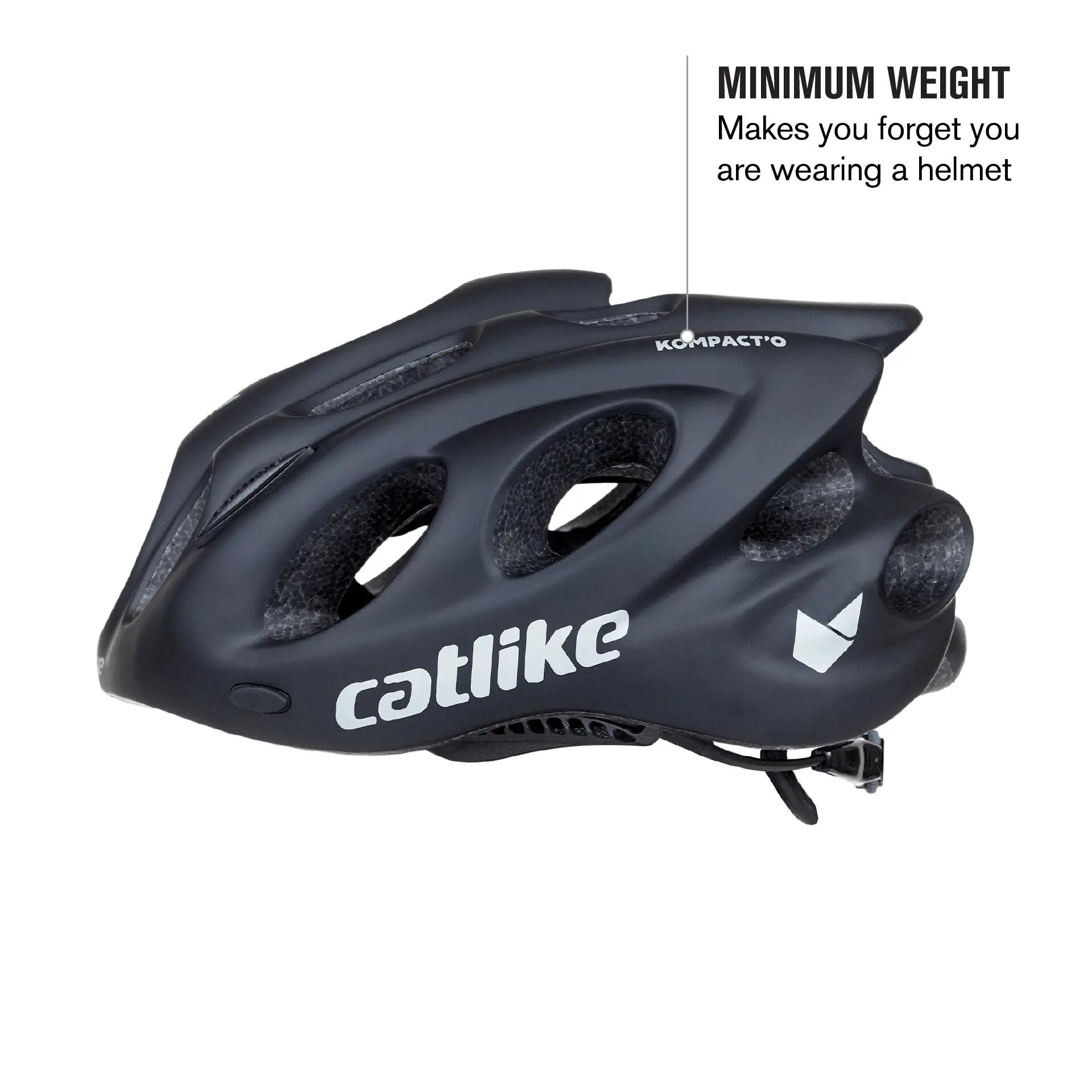 Catlike Kompact’O Casque Vélo Urbain et Loisirs Noir Mat 6/7
