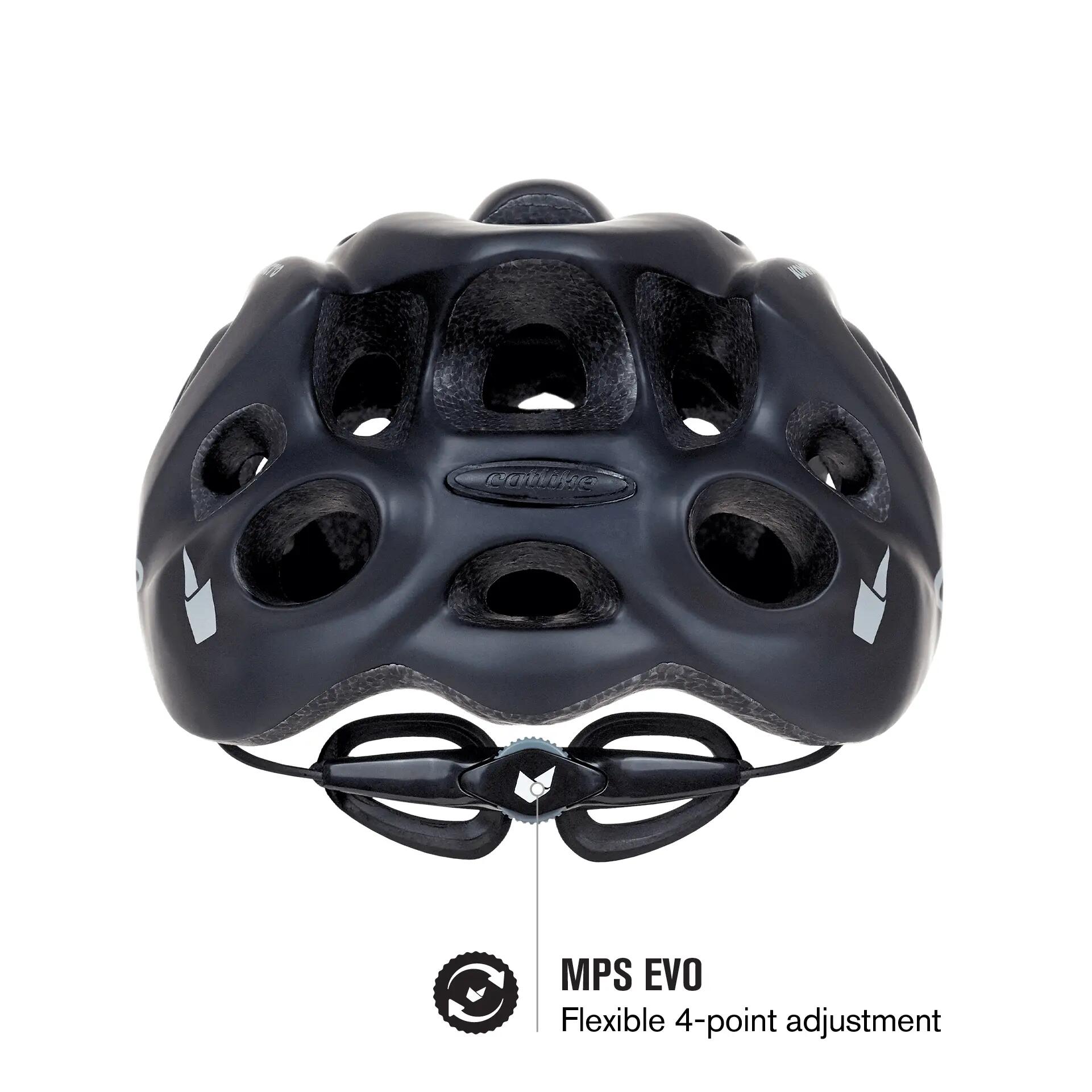 Catlike Kompact’O Casque Vélo Urbain et Loisirs Noir Mat 5/7