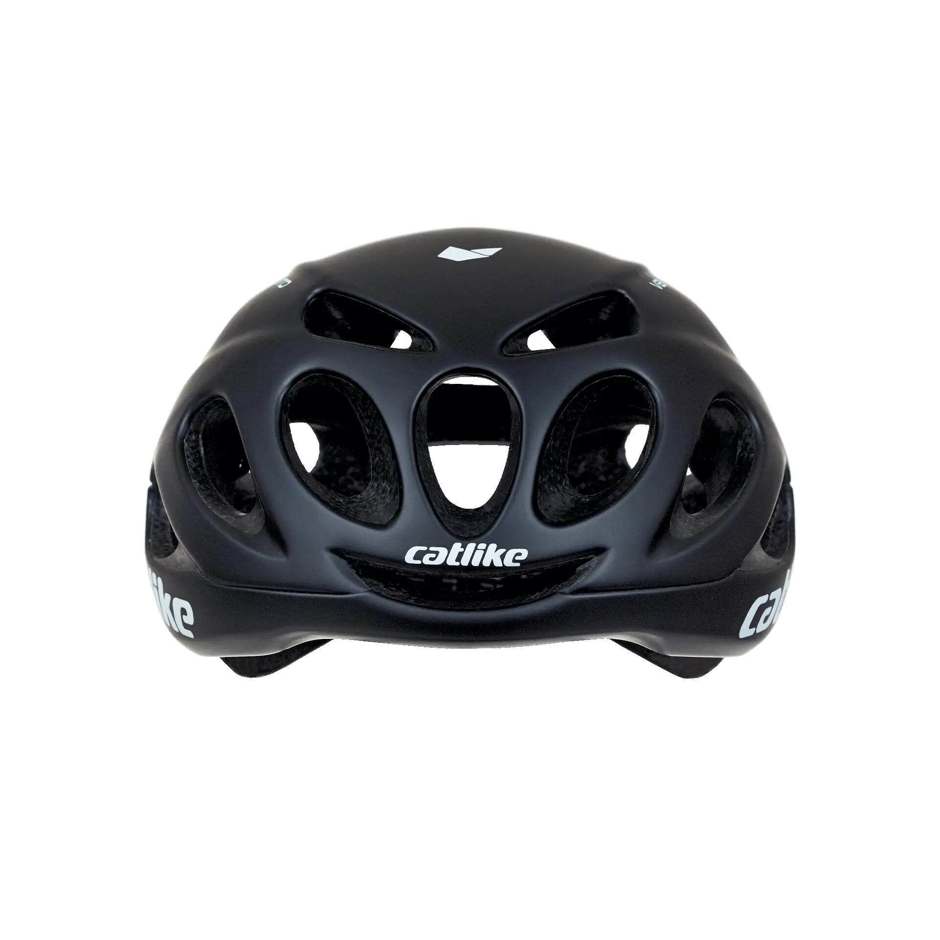 CATLIKE Vento Aero Fahrradhelm Rennrad / MTB / Gravel Schwarz Metallic Matt 6/7