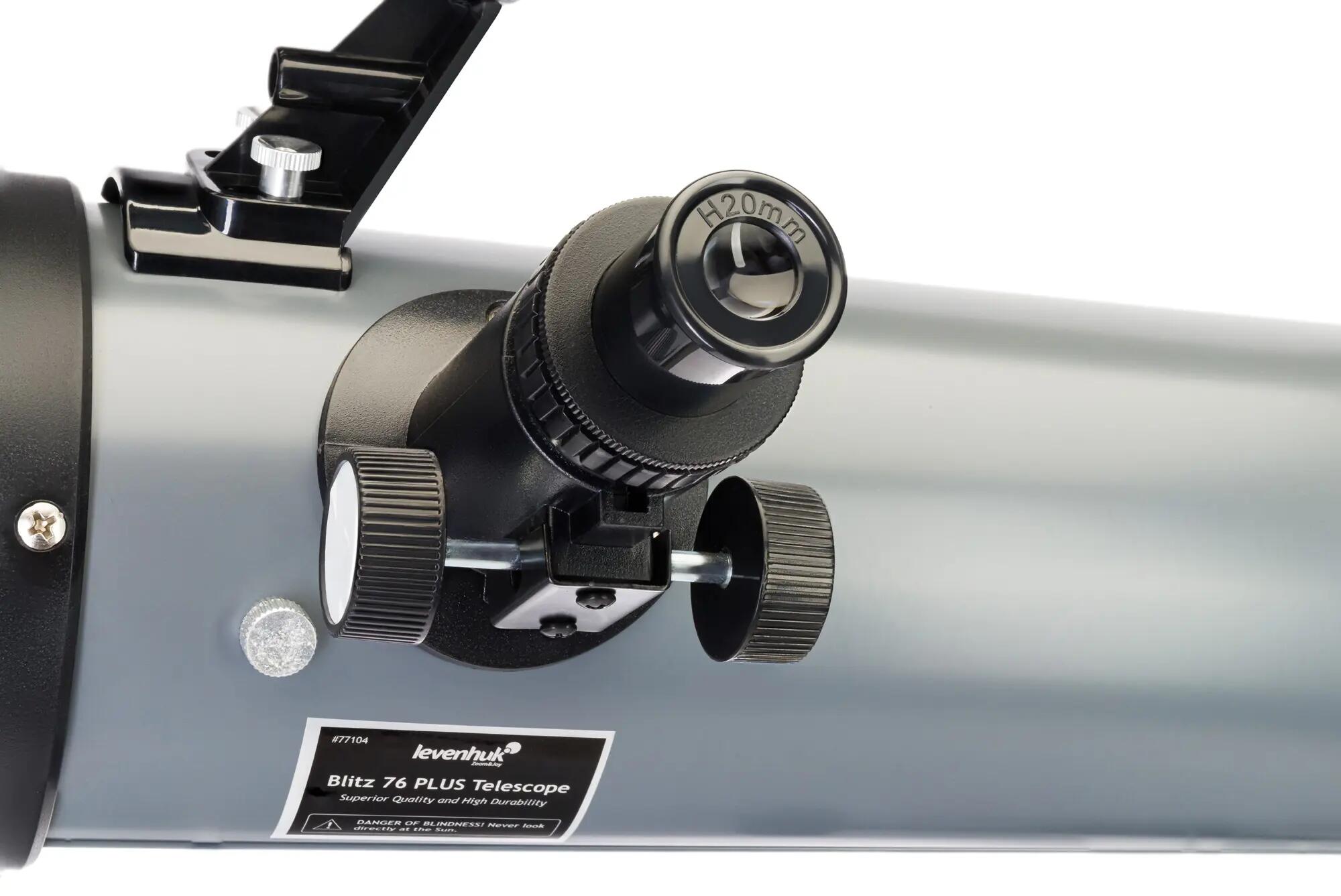 Levenhuk Blitz 76 PLUS Telescope 7/12