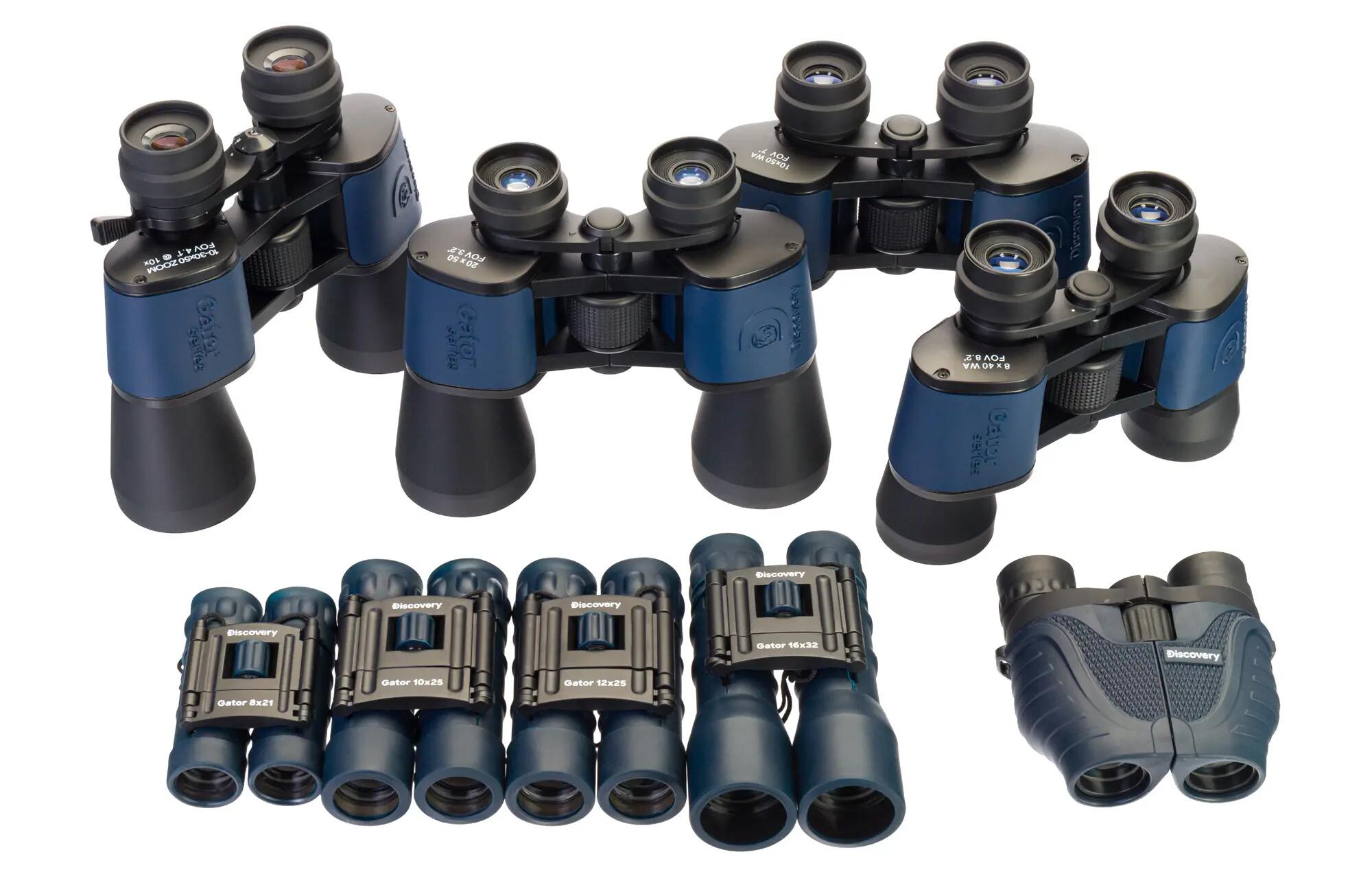 Binocolo Levenhuk Discovery Gator 8–20x25 3/11