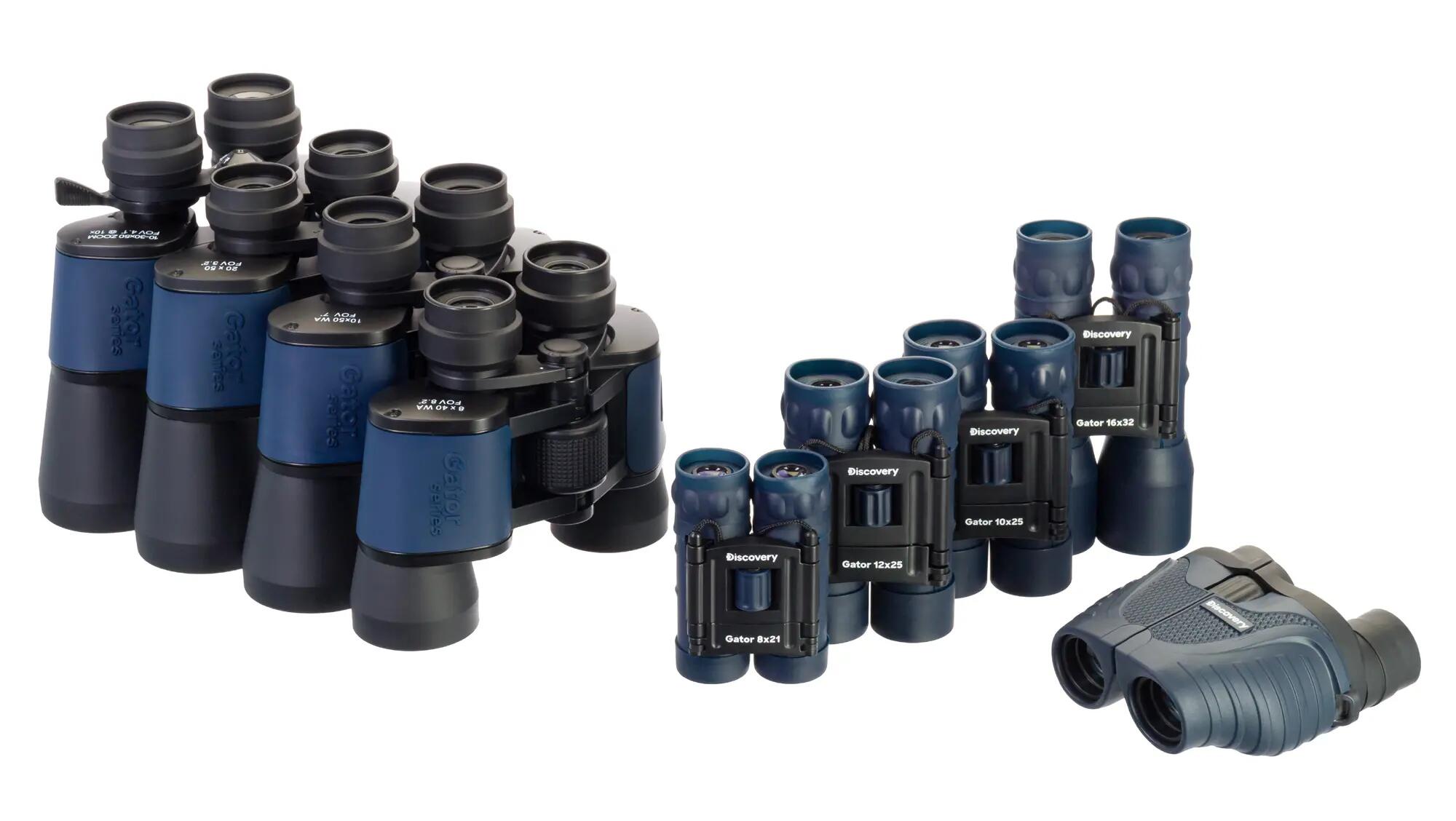 Binocolo Levenhuk Discovery Gator 8–20x25 2/11