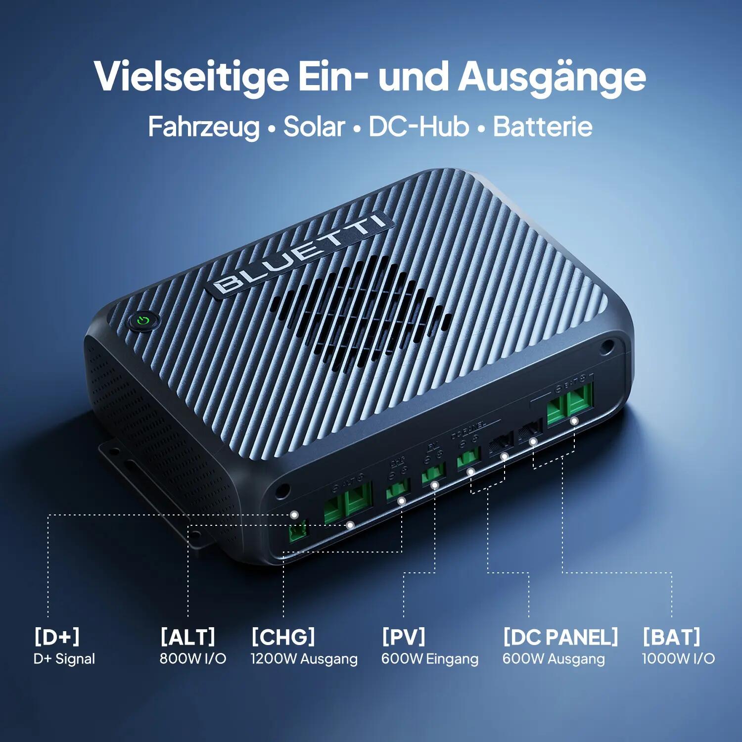DC-DC-lader BLUETTI Charger 2 1200W voor auto, roadtrips & kamperen -99% RENEW 6/8