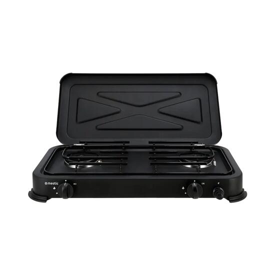 Fornello a gas MGC-200 fornello campeggio a 2 fuochi gas outdoor 30 mBar 2x2200W