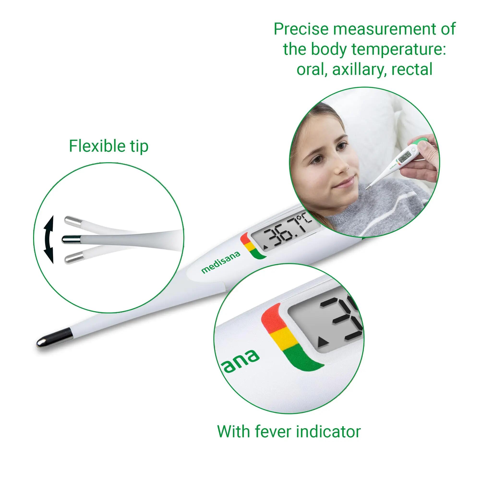 medisana TM 705 mesure rapide et précise, sonde flexible 4/6