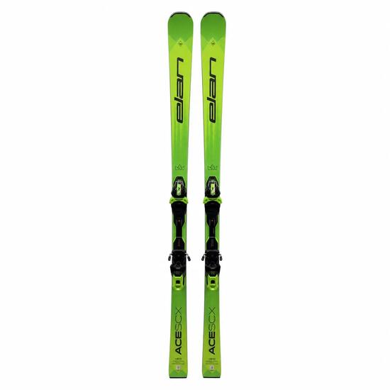 Ski Elan ACE SCX + Bindingen - Carving Piste Ski voor Gevorderden - 180