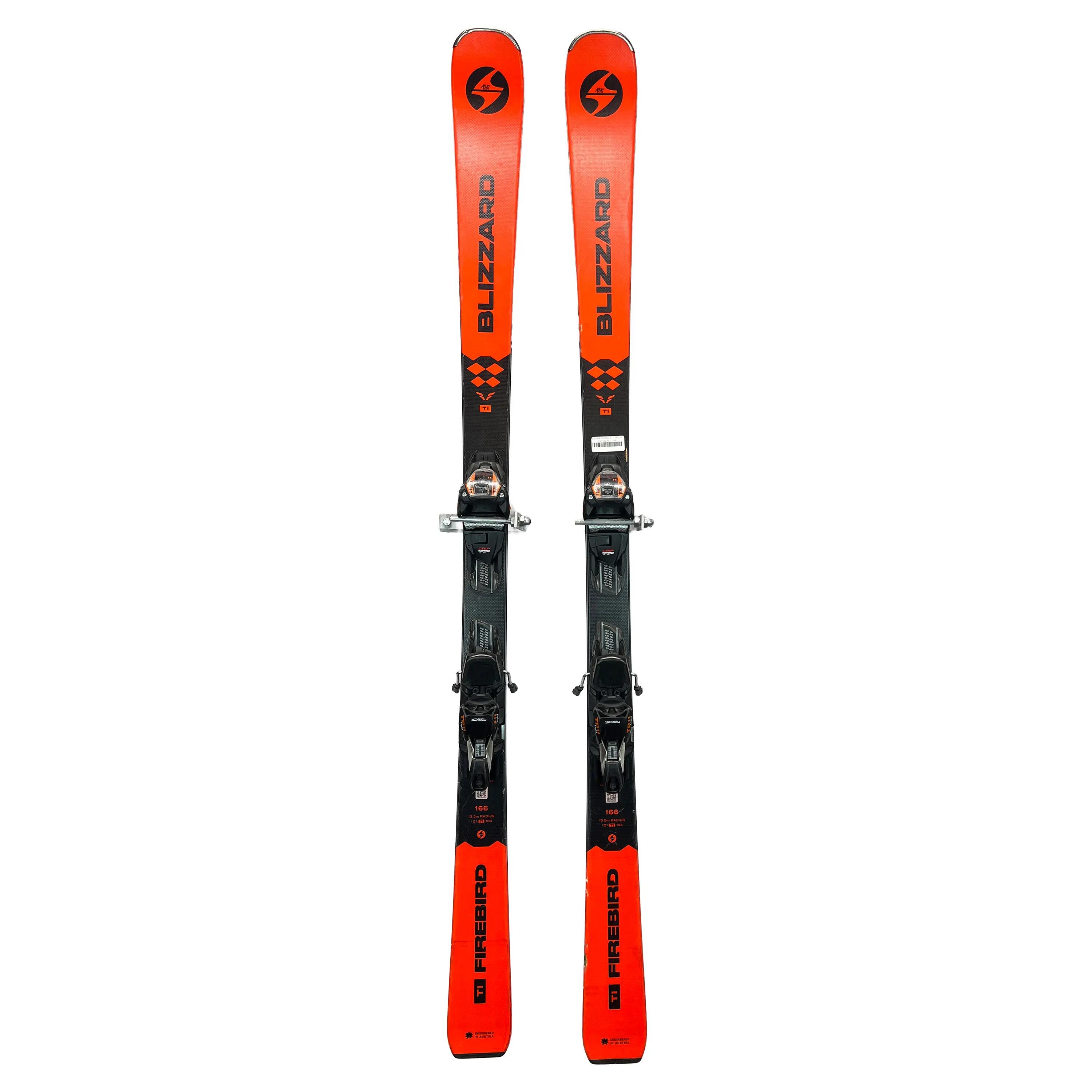 Refurbished - Hochleistungski  Blizzard Firebird Ti + TPC 10 Carving Ski - 166 2/6