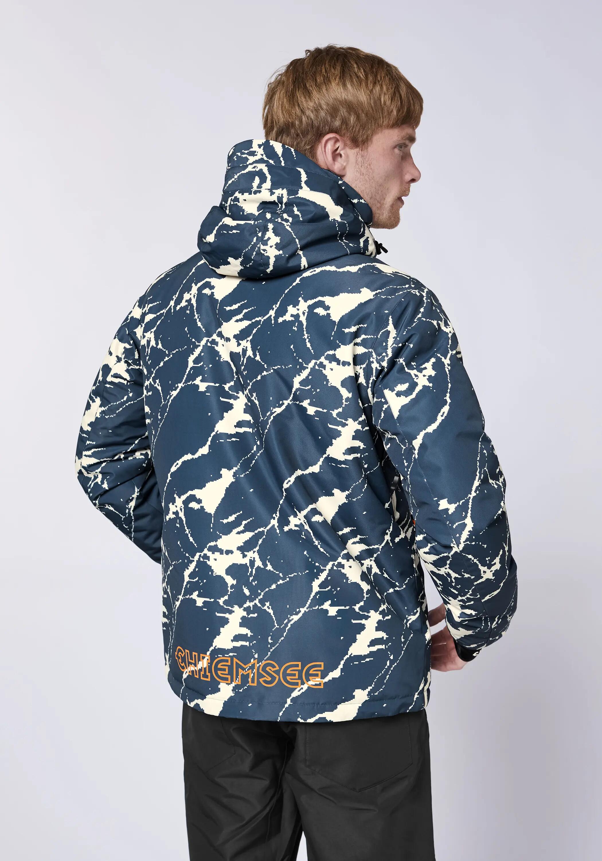 Skijacke mit Berglandschaft-Print 4/7
