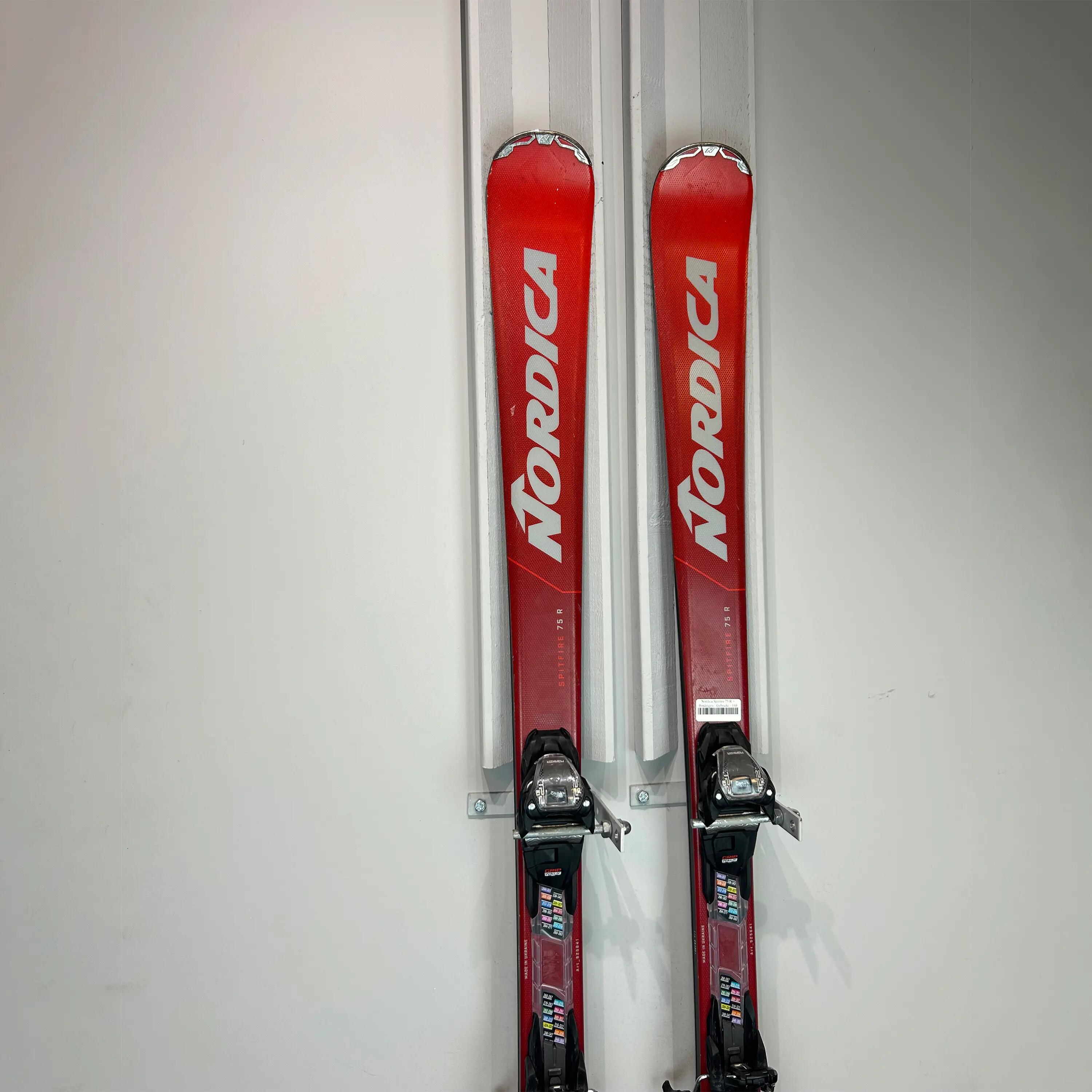Hochleistungski  Nordica Spitfire 75 R + Bindingen - Gebruikt - 168 6/6