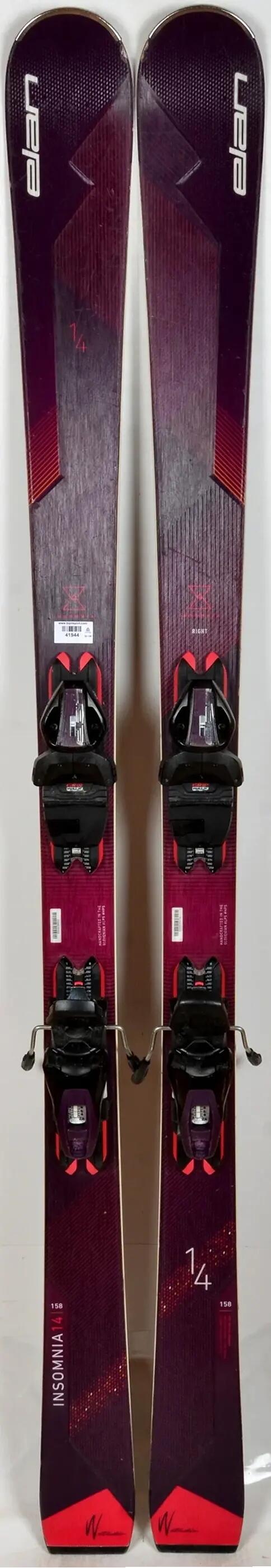 RECONDITIONNE - Skis Elan INSOMNIA 14 Ti pink - BON 1/1
