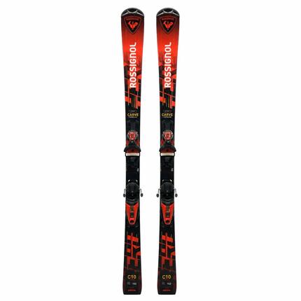 Reconditionné - Ski Rossignol Hero Carve Fiberglass + Look NX 12 GW - 162