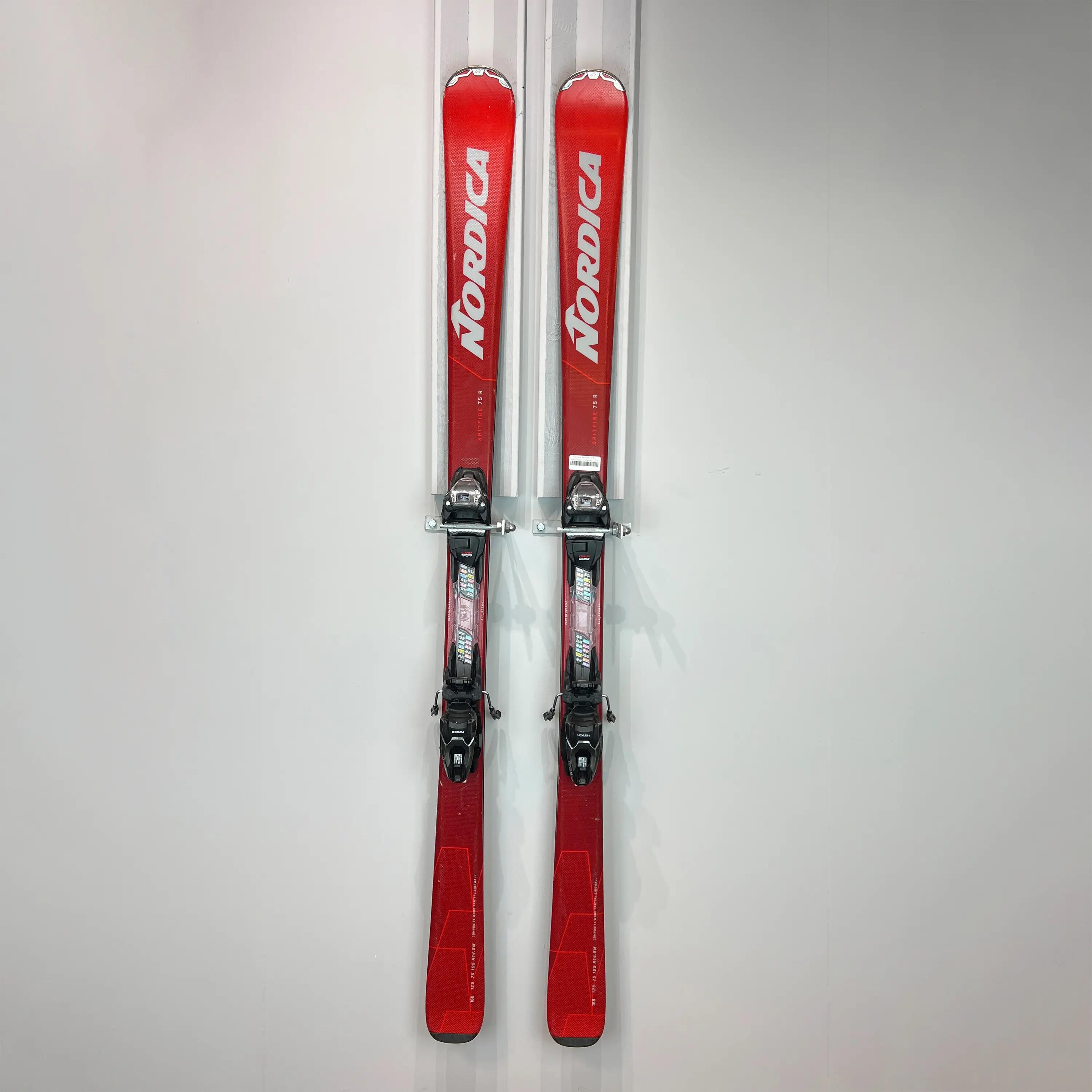 Hochleistungski  Nordica Spitfire 75 R + Bindingen - Gebruikt - 168 5/6