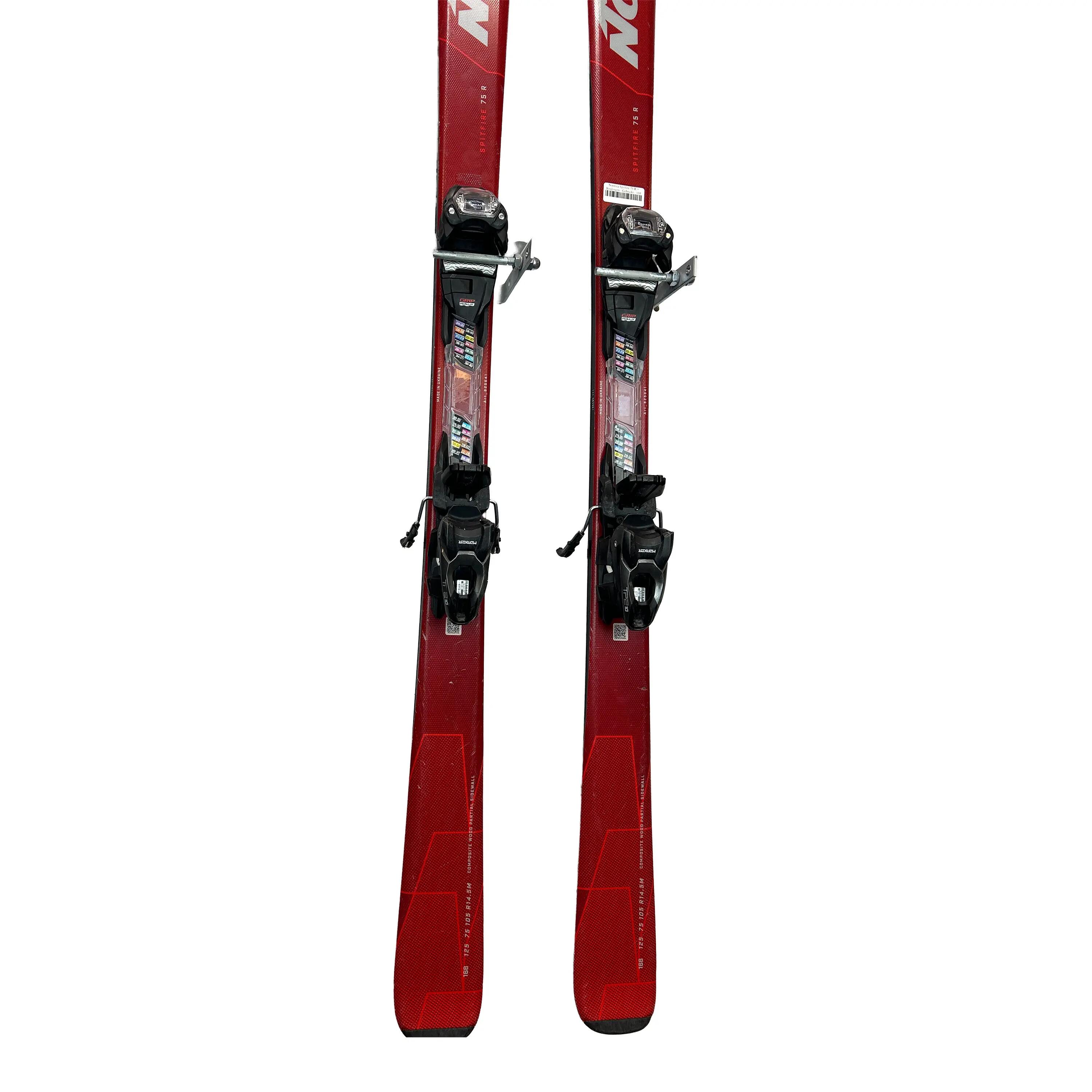 Hochleistungski  Nordica Spitfire 75 R + Bindingen - Gebruikt - 168 4/6