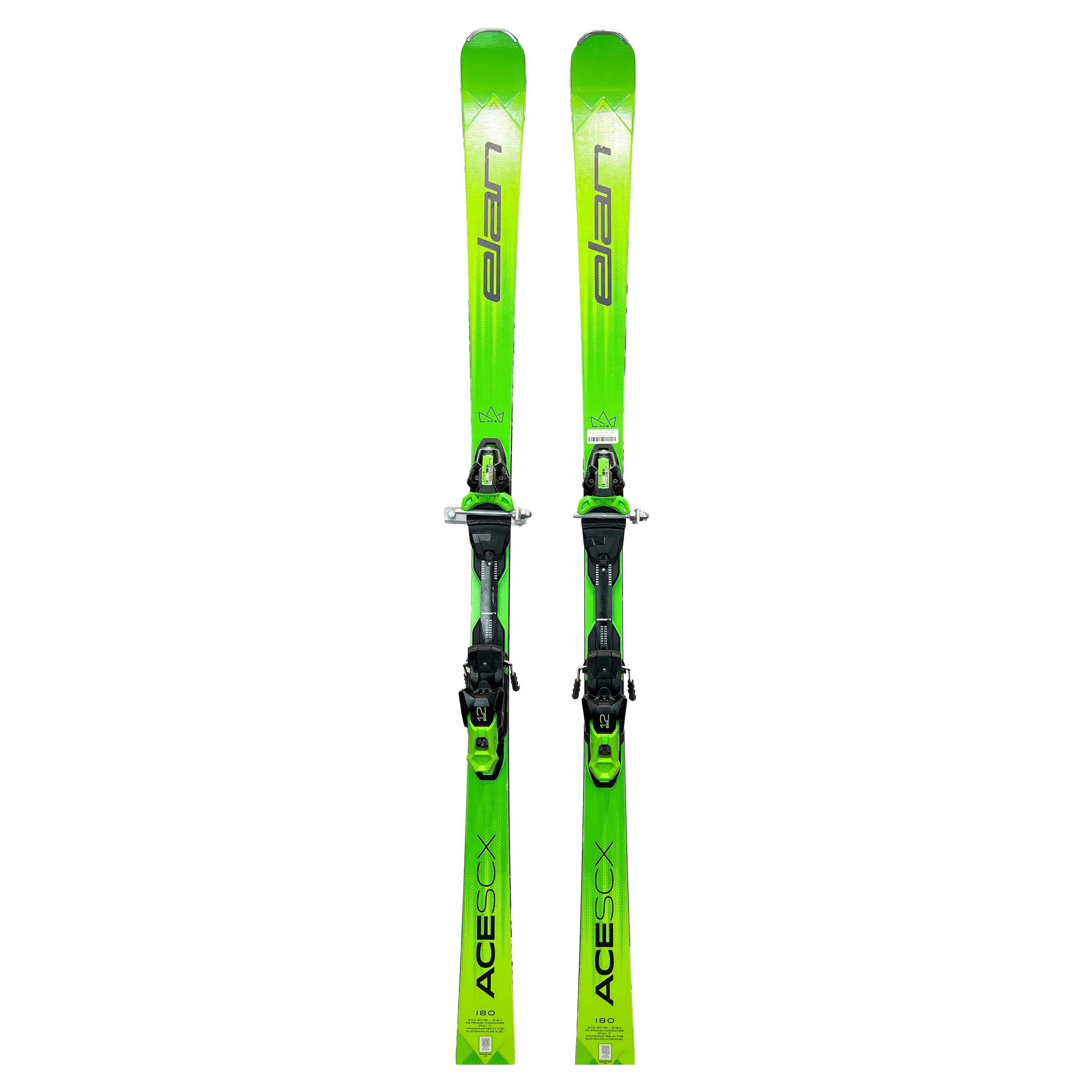 Ski Elan ACE SCX + Bindingen - Carving Piste Ski voor Gevorderden - 180 3/6