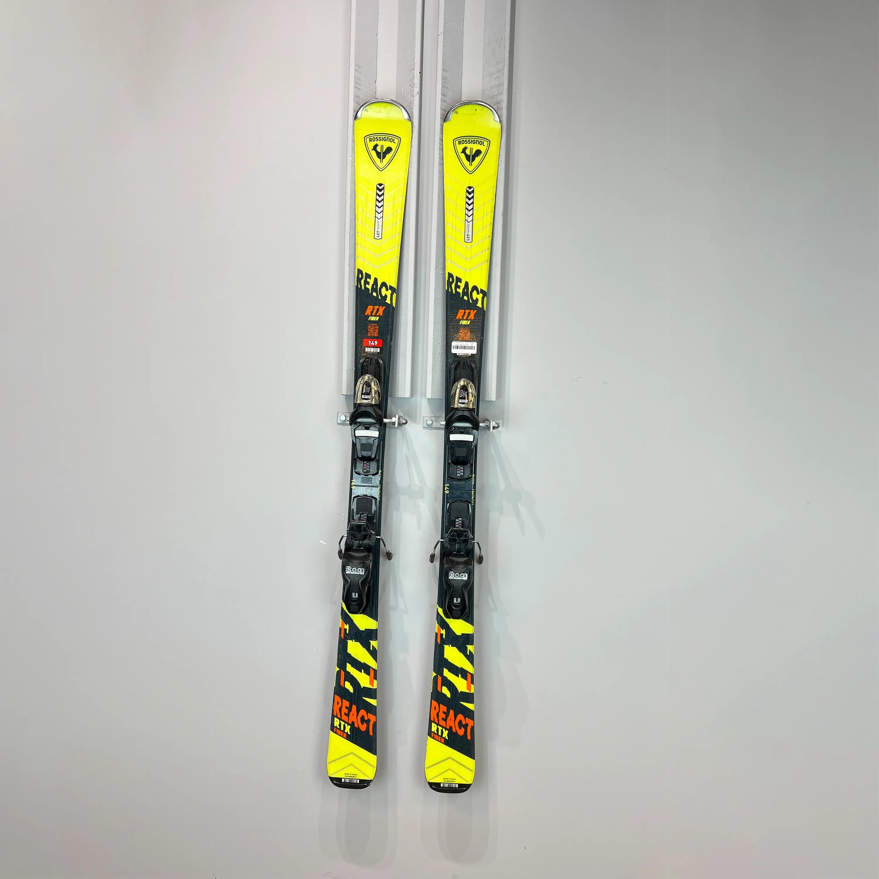 Reconditionné - Ski Rossignol React RTX Fiber + Look Xpress GW - 149 5/6
