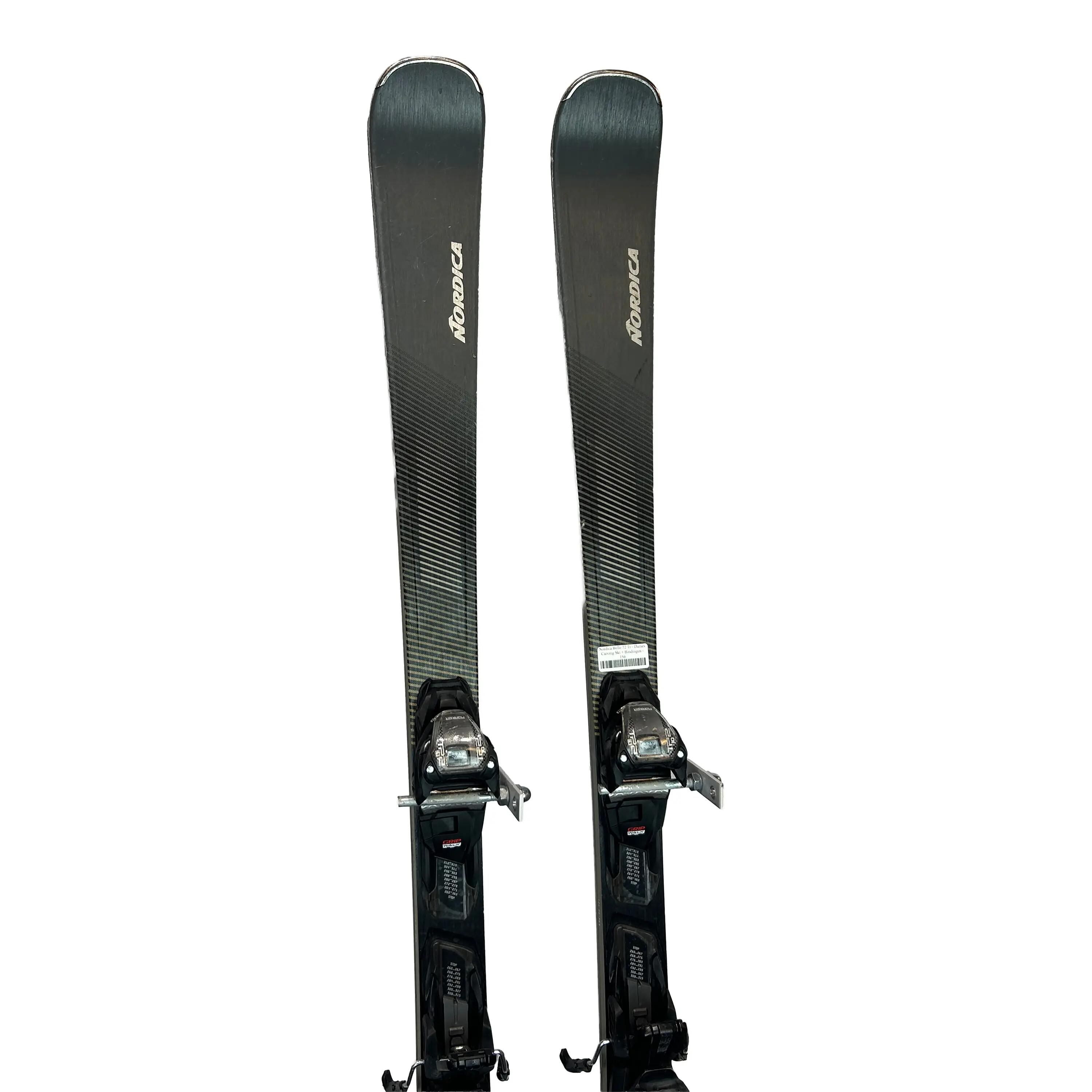 Reconditionné - Ski Nordica Belle 72 Ti - Dames Carving Ski + Bindingen - 156 3/6