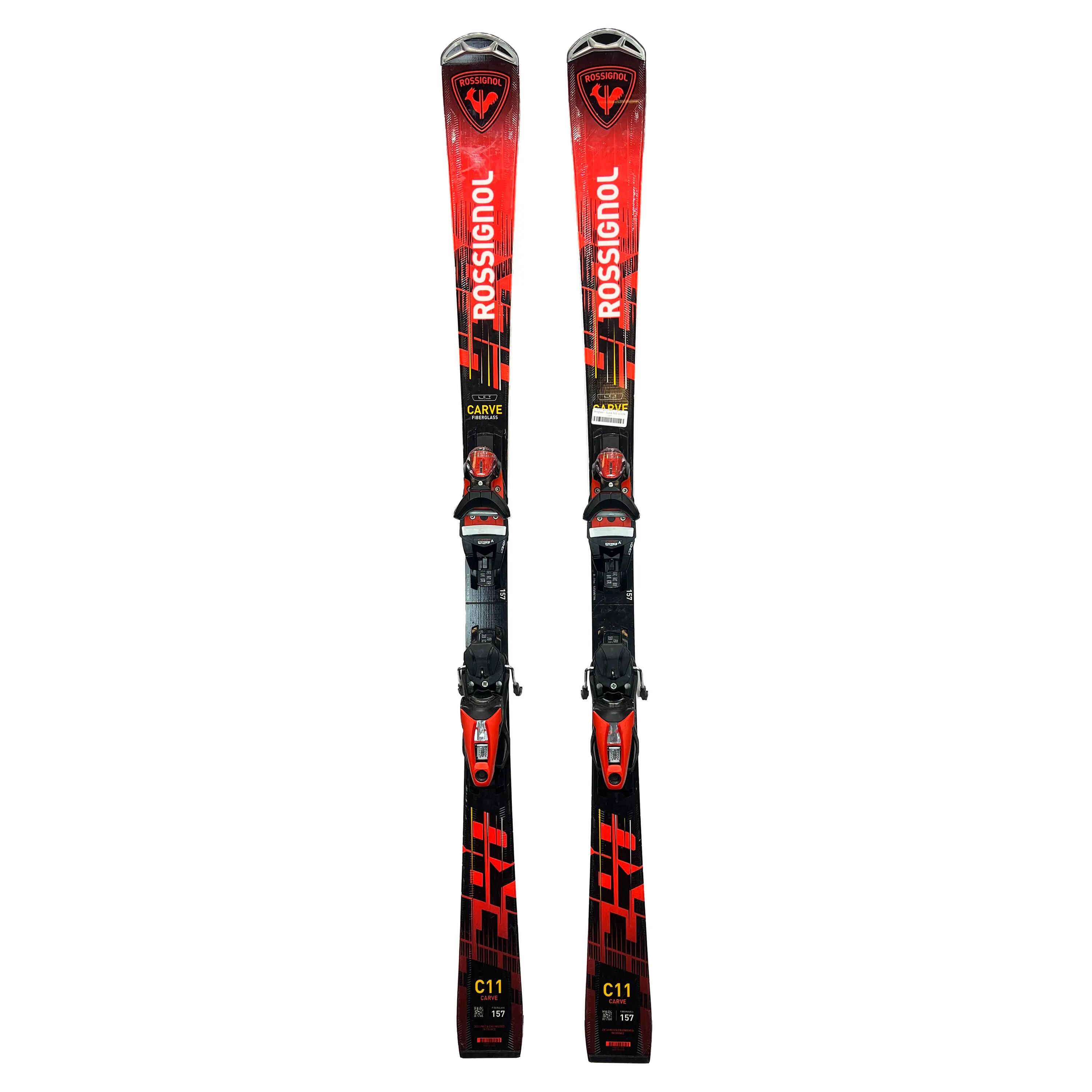 Reconditionné - Ski Rossignol Hero Carve Fiberglass + Look NX 12 GW - 157 2/6