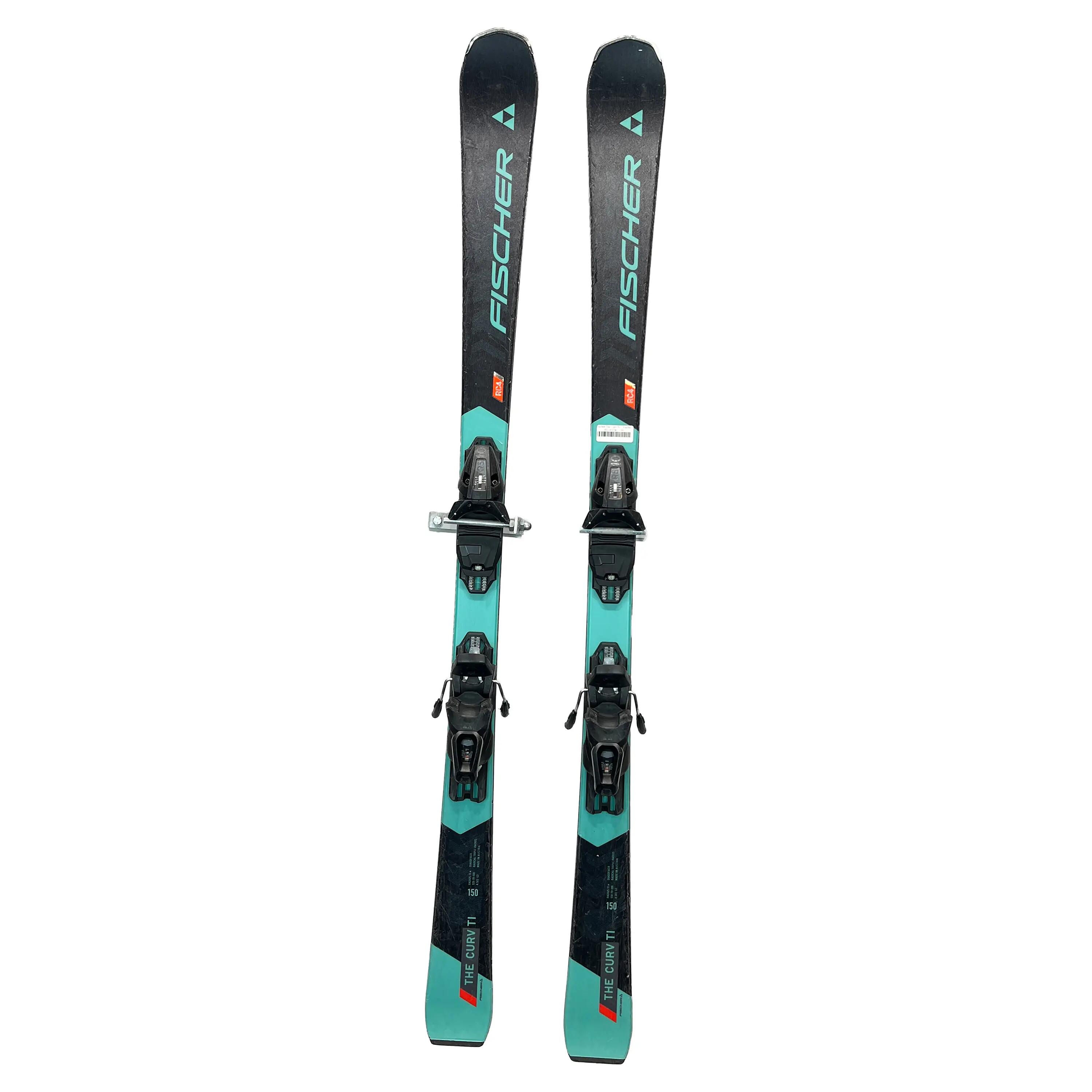 Tweedehands - Ski's Fischer The Curv Ti + Fischer RS 10 GW - 150 2/6