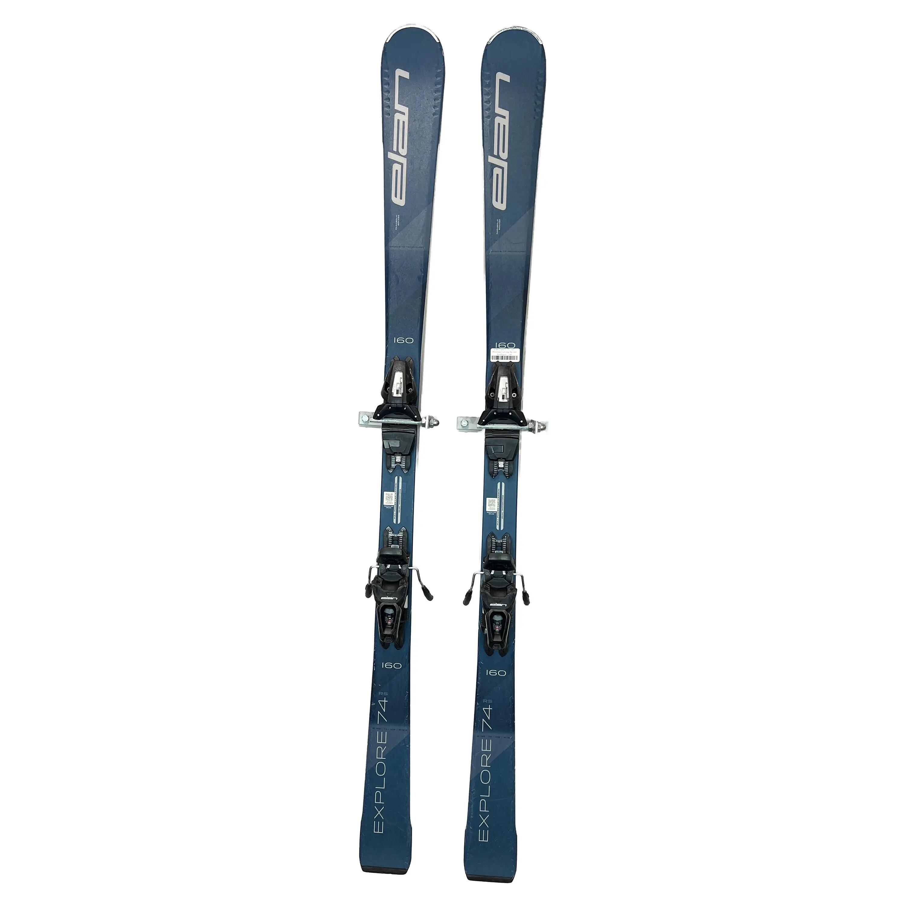 Hochleistungski  Elan Explore 74 – All-Mountain Carving Ski met Bindingen - 160 3/6